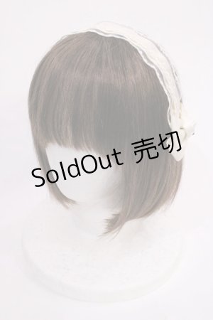 画像: m petit by misako / AM*NIヘッドドレスA  アイボリー H-26-02-17-1032-LO-AC-NS-ZH