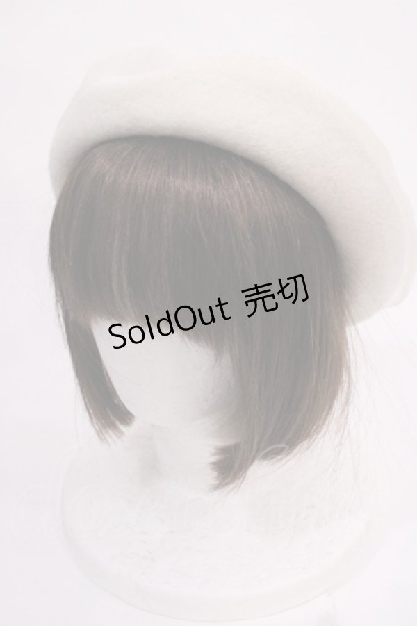 画像2: m petit by misako / AM*NIリボンベレー  オフ H-26-02-17-1039-LO-AC-NS-ZH (2)