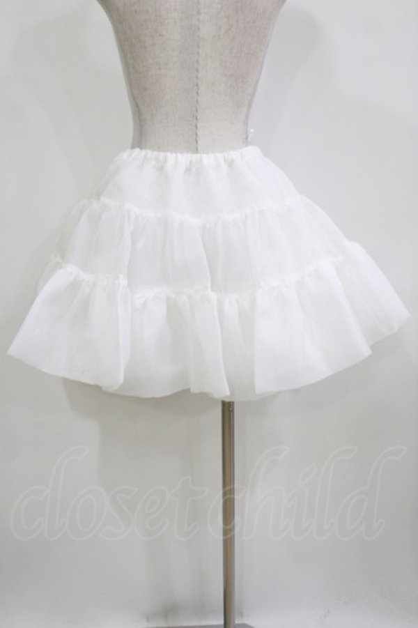 画像3: ATELIER PIERROT / ボリュームパニエ  ホワイト H-26-02-17-049-EL-SK-KB-ZH (3)