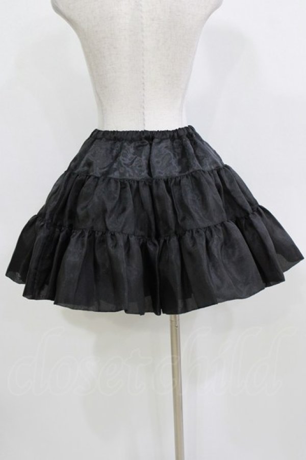 画像3: ATELIER PIERROT / ボリュームパニエ  ブラック H-26-02-17-050-EL-SK-KB-ZH (3)