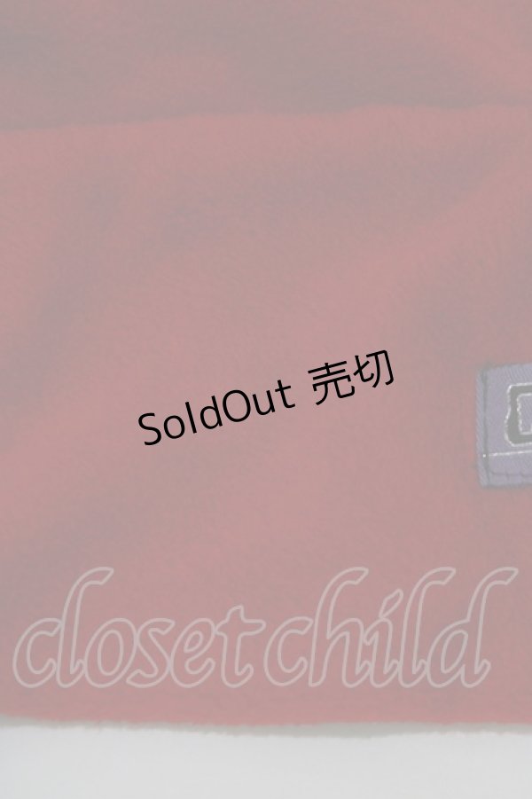 画像3: Qutie Frash / ファーフード付きストール  黒×赤 H-26-02-17-053-QU-ZA-AK-ZH (3)