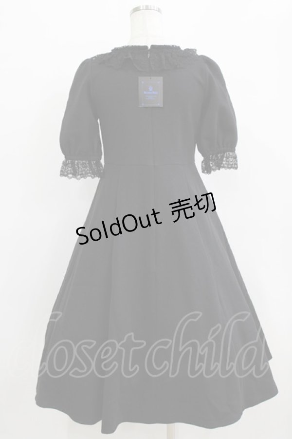 画像3: Moi-meme-Moitie / バラ十字架カトリーヌワンピース 9号 ブラック×ブラック H-26-02-17-006-MO-OP-KB-ZH (3)