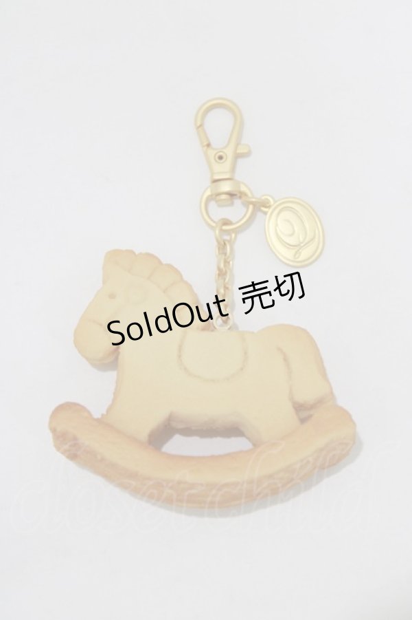 画像1: Q-pot. / 木馬クッキーバッグチャーム   H-26-02-17-071-QP-ZA-KB-ZH (1)