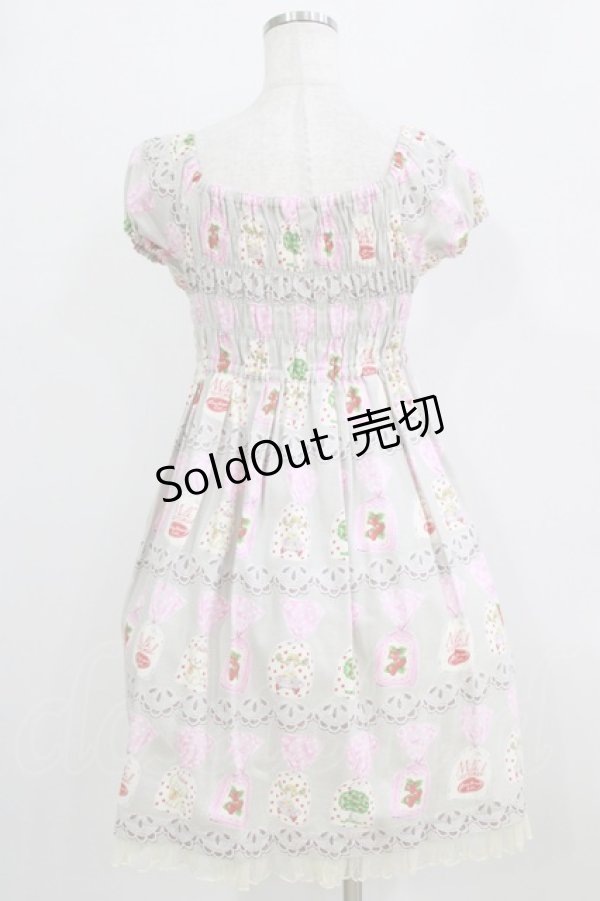 画像3: Emily Temple cute / ラッピングワンピース  グレー H-26-02-17-009-ET-OP-KB-ZH (3)