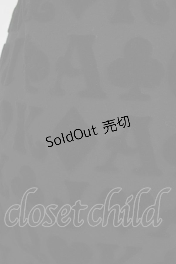 画像4: Emily Temple cute / アルファベットベロアワンピース  クロ H-26-02-17-010-ET-OP-KB-ZH (4)