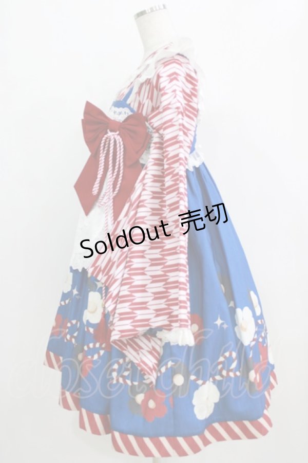 画像3: To Alice / 2021年大正浪漫福袋 S ブルー H-26-02-17-002-LO-OP-NS-ZH (3)