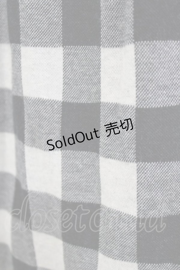 画像4: Emily Temple cute / ギンガムチェックノースリーブワンピース  ブラック H-26-02-17-014-ET-OP-KB-ZH (4)