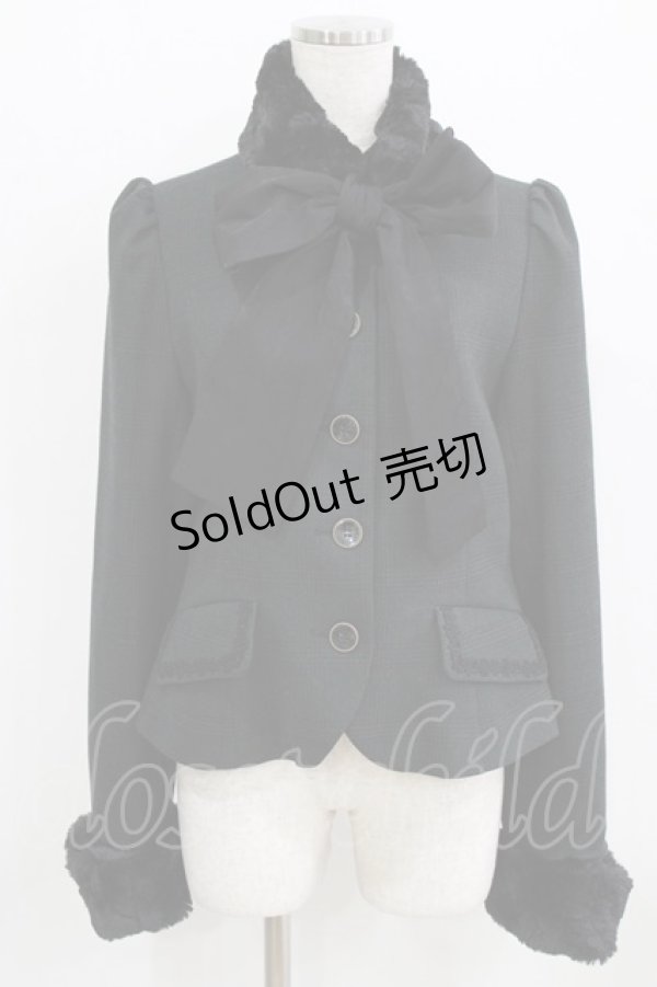 画像1: Sheglit / "Hansel"ショートコート  ダークグリーンチェック H-26-02-17-017-EL-CO-KB-ZH (1)