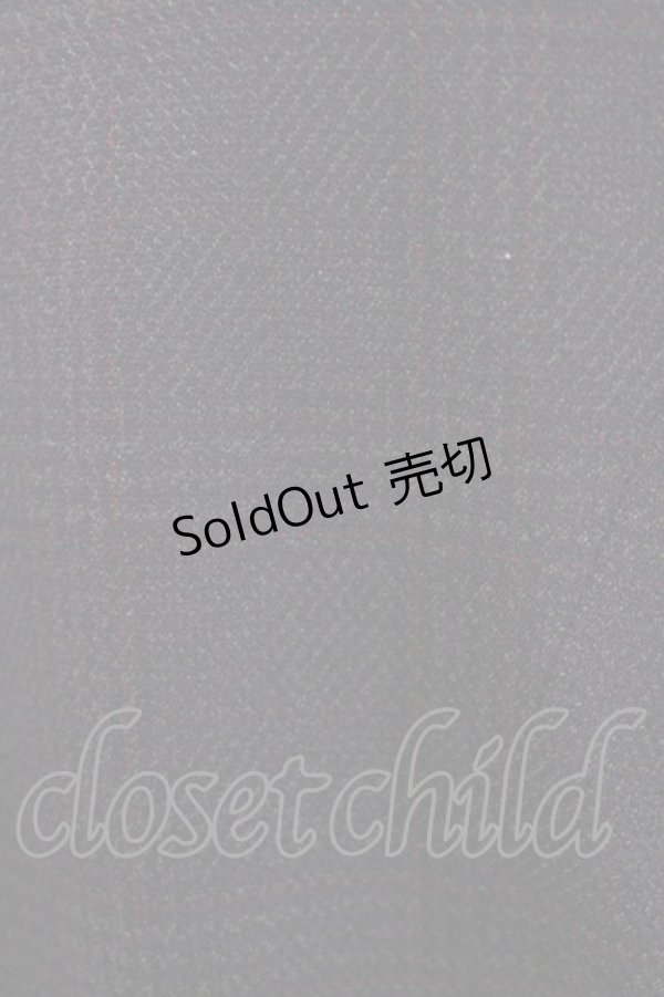 画像4: Sheglit / "Hansel"ショートコート  ダークグリーンチェック H-26-02-17-017-EL-CO-KB-ZH (4)