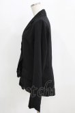 画像2: gouk / 桜刺繍ジャケット  黒 H-26-02-17-018-GO-JA-AK-ZH (2)