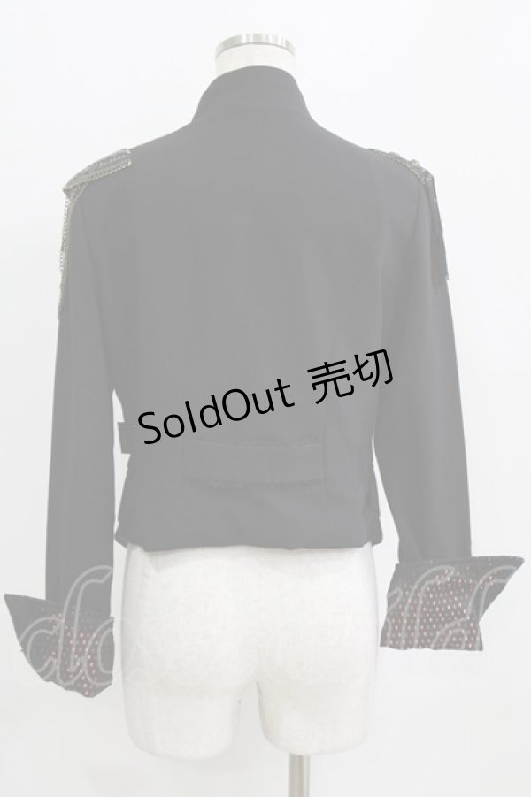 画像3: Ozz Croce / ダブルボタンショートジャケット  黒 H-26-02-17-020-OO-JA-AK-ZH (3)