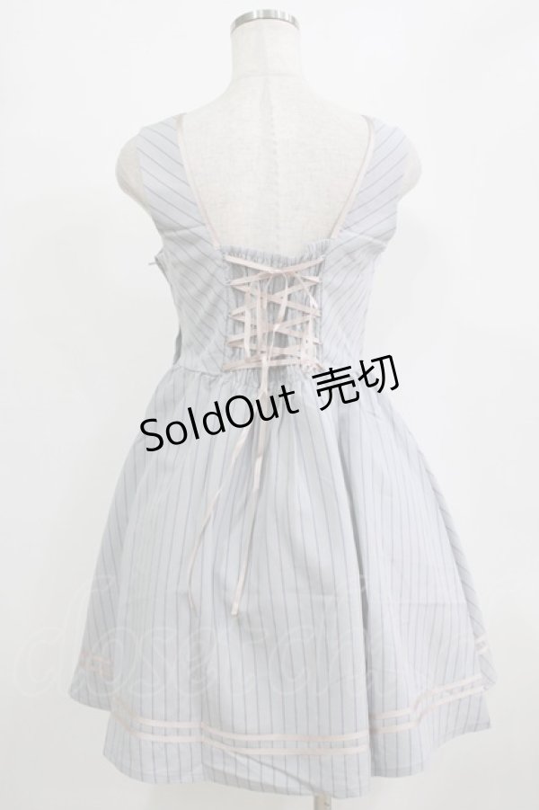 画像3: 20K wardlobe / レースアップスカート Free グレー H-26-02-18-023-PU-SK-NS-ZH (3)