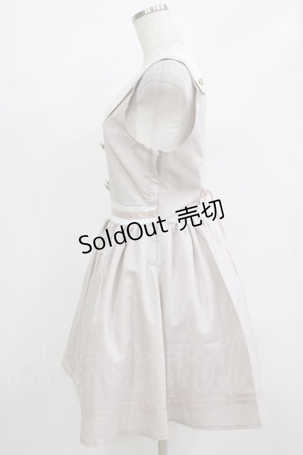 画像2: Amavel / セーラ‐ジャンパースカート Free ピンクベージュ H-26-02-18-025-CA-OP-NS-ZH (2)