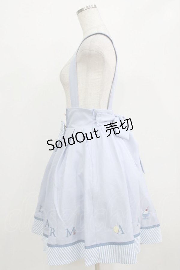 画像2: Amavel / くまさんアイススカート Free サックス H-26-02-18-028-CA-SK-NS-ZH (2)