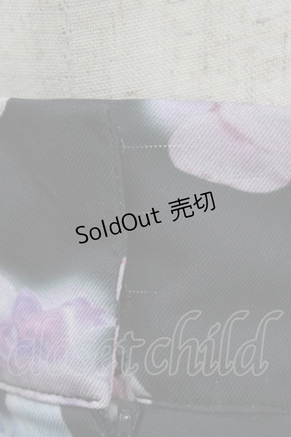 画像5: Honey Cinnamon / うさぎ柄スカート Free ブラック H-26-02-18-030-LO-SK-NS-ZH (5)