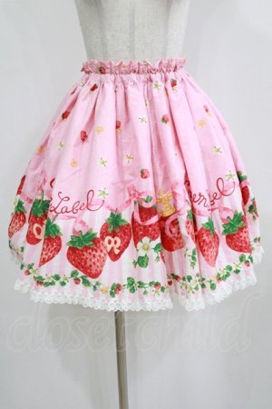 画像: metamorphose / ストロベリークラウンミニスカート Free ピンク H-26-02-18-033-ME-SK-NS-ZH