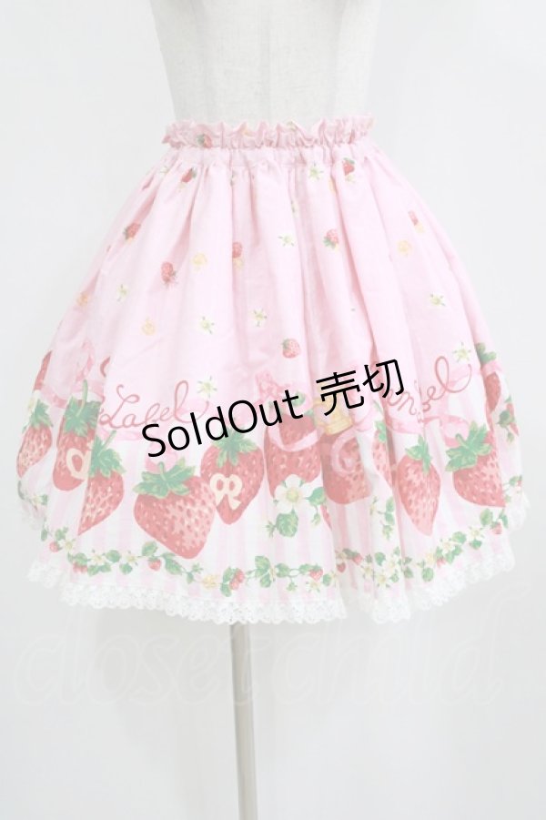 画像1: metamorphose / ストロベリークラウンミニスカート Free ピンク H-26-02-18-033-ME-SK-NS-ZH (1)
