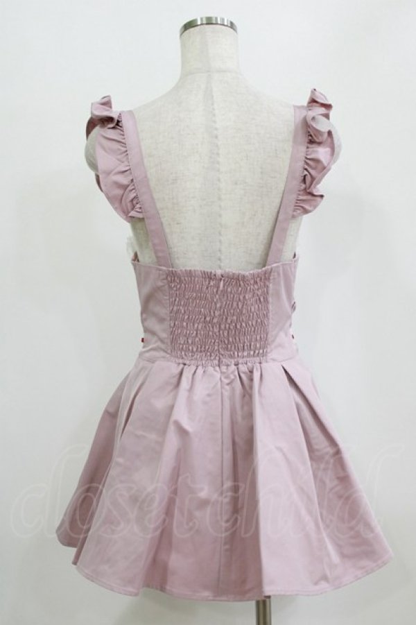 画像3: Ank Rouge / ハートビジューリボン M ピンク H-26-02-18-037-CA-OP-NS-ZH (3)