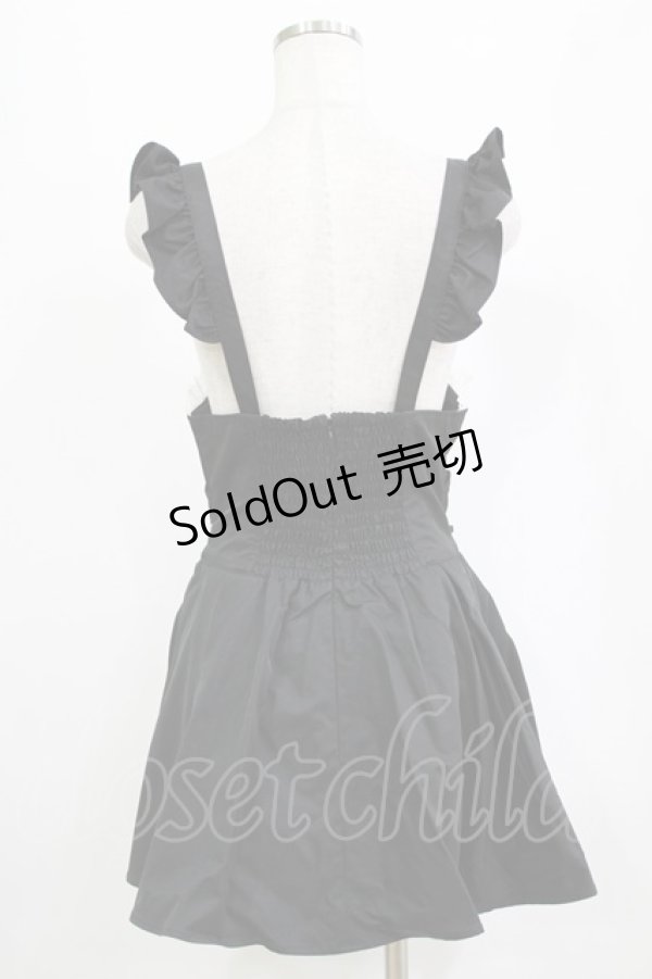 画像3: Ank Rouge / ハートビジューリボン M ブラック H-26-02-18-038-CA-OP-NS-ZH (3)