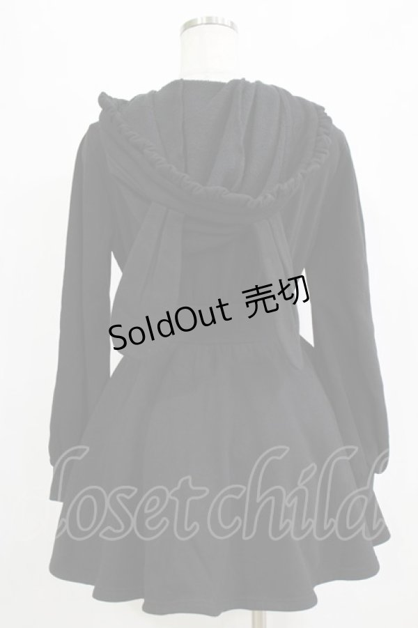 画像3: To Alice / うさみみカットワンピース S ブラック/ピンク H-26-02-18-039-LO-OP-NS-ZH (3)