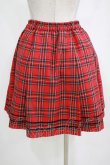 画像3: metamorphose / タータンチェックスカート Free レッド H-26-02-18-040-ME-SK-NS-ZH (3)