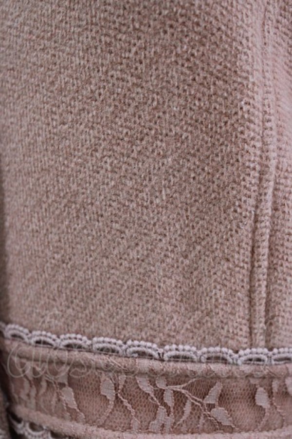 画像6: axes femme / パール使いコート M ピンク H-26-02-18-044-AX-CO-NS-ZH (6)