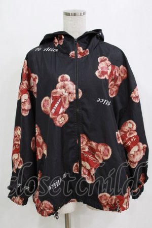 画像: To Alice / テディベアブルゾン Free ブラック H-26-02-18-045-LO-JA-NS-ZH