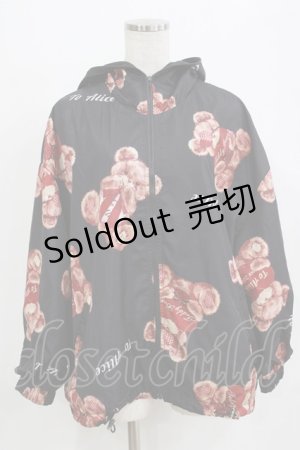 画像: To Alice / テディベアブルゾン Free ブラック H-26-02-18-045-LO-JA-NS-ZH