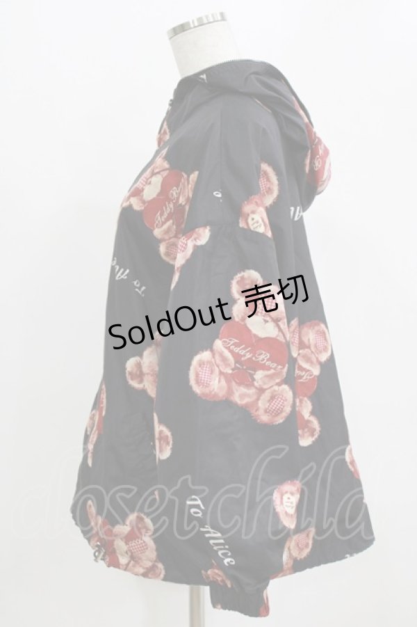 画像2: To Alice / テディベアブルゾン Free ブラック H-26-02-18-045-LO-JA-NS-ZH (2)