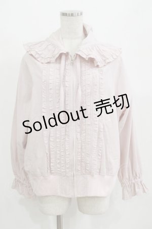 画像: PINK HOUSE / フリル使いダンガリーブルゾン Free ピンク」 H-26-02-18-046-LO-JA-NS-ZH