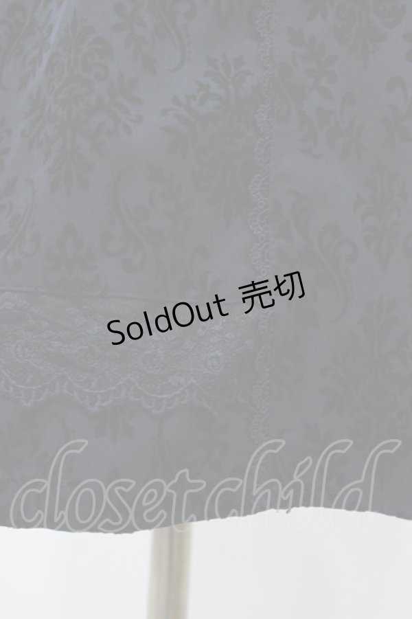 画像3: axes femme / 総フロッキートレンチスカート  ネイビー H-26-02-18-1038-AX-SK-KB-ZH (3)