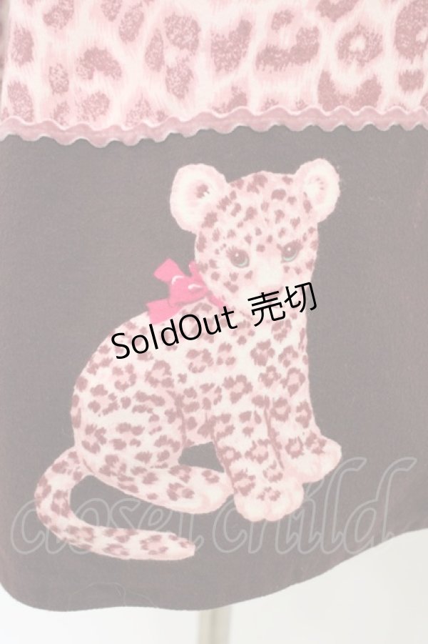 画像3: Shirley Temple / レオパードスカート 160 ピンク H-26-02-18-1039-ET-SK-AK-ZH (3)