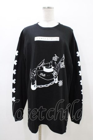画像: NieR Clothing / COTTON LONG CUTSEW XL ブラック H-26-02-18-1044-PU-TO-KB-ZH