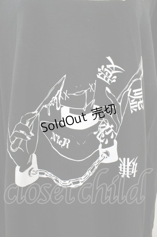 画像3: NieR Clothing / COTTON LONG CUTSEW XL ブラック H-26-02-18-1044-PU-TO-KB-ZH (3)