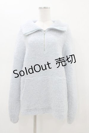 画像: lilLilly / セーラーボアミニワンピ  サックス H-26-02-18-1055-LO-OP-KB-ZH