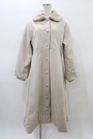 画像: m petit by misako / AM*リボンコート L アイボリー H-26-02-18-1059-LO-CO-KB-ZH