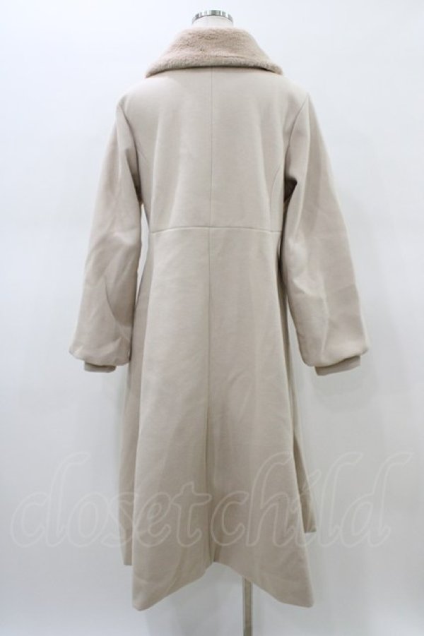 画像2: m petit by misako / AM*リボンコート L アイボリー H-26-02-18-1059-LO-CO-KB-ZH (2)