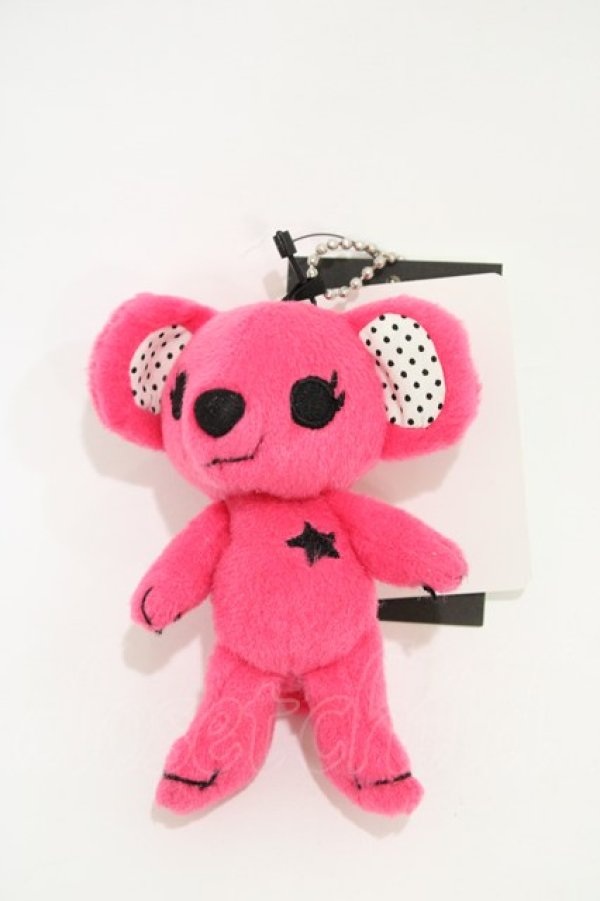 画像1: ALGONQUINS / パティーちゃんストラップ  ピンク H-26-02-18-1011-AL-ZA-AK-ZH (1)