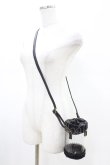 画像2: ATELIER PIERROT / “Throne” Doll Pouch  ブラック H-26-02-18-1018-EL-BG-KB-ZH (2)