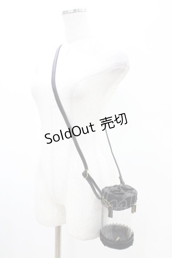 画像2: ATELIER PIERROT / “Throne” Doll Pouch  ブラック H-26-02-18-1018-EL-BG-KB-ZH (2)