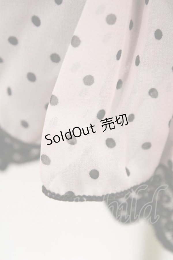 画像4: ALGONQUINS / 切替リボンジャンパースカート F ピンク×黒 H-26-02-18-1019-AL-OP-AK-ZH (4)