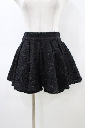 画像: pain / ツイードショートパンツ  ブラック H-26-02-18-1024-LO-PA-KB-ZH