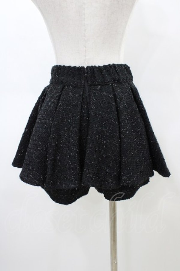 画像2: pain / ツイードショートパンツ  ブラック H-26-02-18-1024-LO-PA-KB-ZH (2)