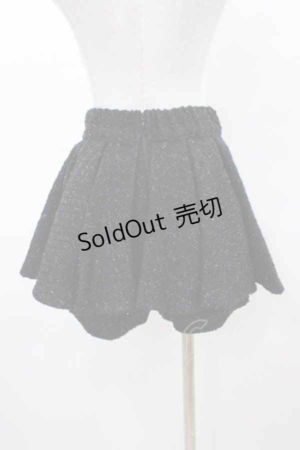 画像2: pain / ツイードショートパンツ  ブラック H-26-02-18-1024-LO-PA-KB-ZH (2)