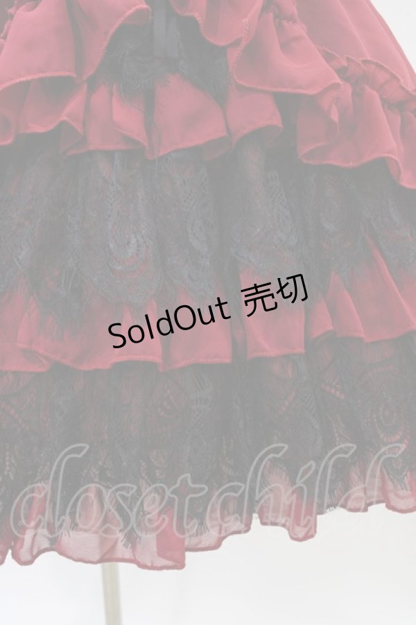 画像5: Vallee lys / Magical Fairylandジャンパースカート  ボルドー H-26-02-18-1026-GO-OP-KB-ZH (5)