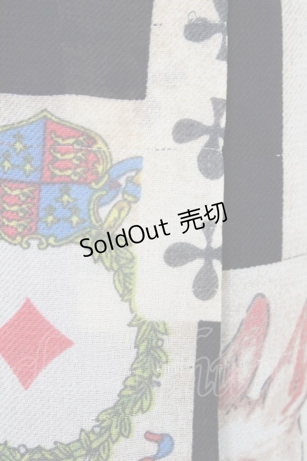 画像4: Emily Temple cute / トランププリントワンピース  クロ H-26-02-18-1031-ET-OP-KB-ZH (4)