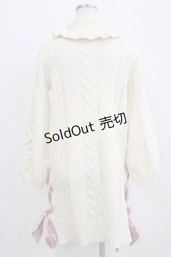 画像3: To Alice / ニットワンピース S オフ/ピンク H-26-02-18-047-LO-OP-NS-ZH (3)