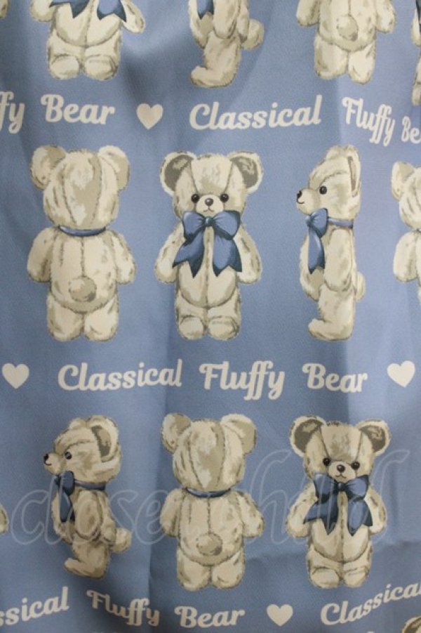 画像4: axes femme kawaii / フラッフィベアジャンスカ M サックス H-26-02-18-005-AX-OP-NS-ZH (4)