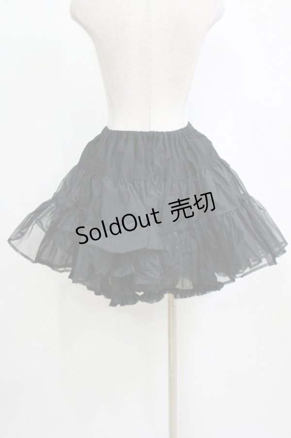 画像3: BABY,THE STARS SHINE BRIGHT / ふわふわパニエ Free ブラック H-26-02-18-052-BA-SK-NS-ZH (3)