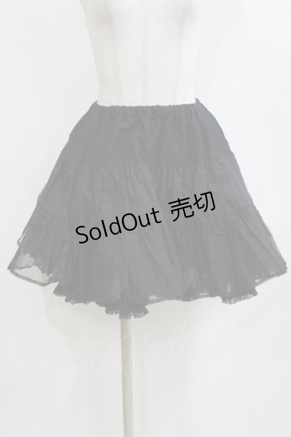 画像1: BABY,THE STARS SHINE BRIGHT / ふわふわパニエ Free ブラック H-26-02-18-056-BA-SK-NS-ZH (1)